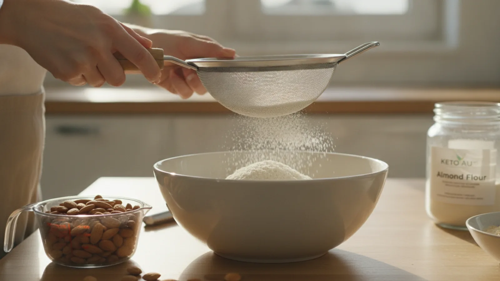 Choose A Fine Mesh Sieve For Nut Flour