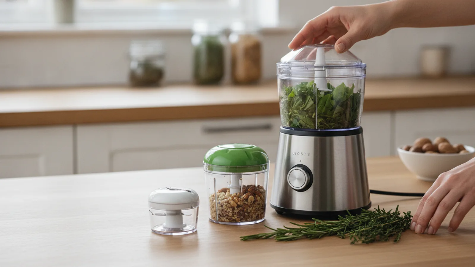 Choose A Mini Chopper For Herbs And Nuts